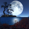 Full moon wallpaper HD icon