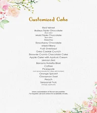 Pearl Boutique Bakery menu 1