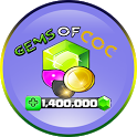 Gems for Clash of Clans Cheats prank! icon