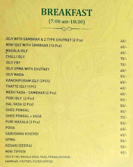 Ambika's Cafe menu 4