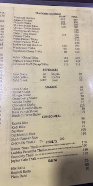 The Jayker Cafe menu 4