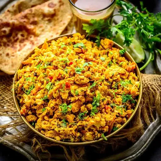 Egg Bhurji With 2 Paratha