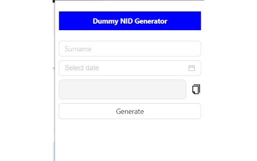 NID Generator