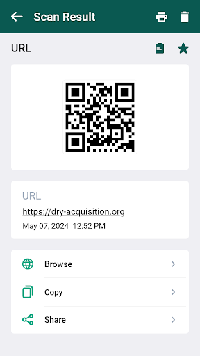 Screenshot QR & Barcode Scanner - QR Scan