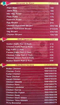 King Grill Restaurant menu 3