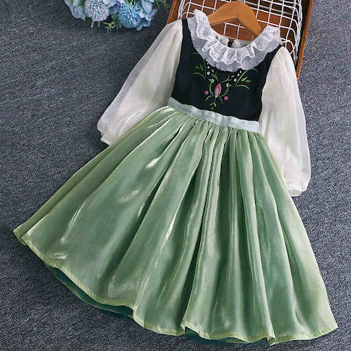 Title 12, Meisjes Lange Mouwen Jurk voor Halloween Comfor...