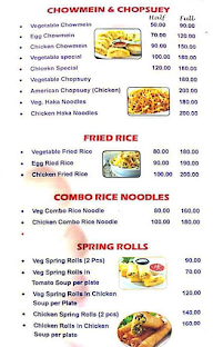 New Karishma Cafe menu 3