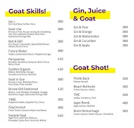 Jamming Goat menu 1