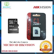 [Mã Elms10 Giảm 6% Đơn 50K] Thẻ Nhớ Microsd Hikvision 32Gb/64Gb/128Gb, Tốc Độ Đọc 92Mb/S, Chính Hãng, Bảo Hành 24 Tháng