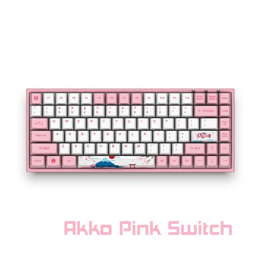 Bàn phím cơ AKKO 3084 World Tour - Tokyo Pink Switch (84 keys)