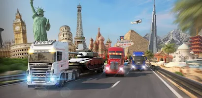 Euro Truck Simulator 2 Game 3D android iOS apk download for free