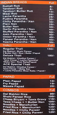 ACK Chaap & Kabab menu 5