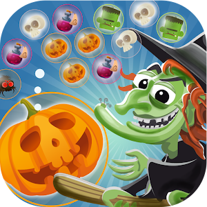 Wicked Witch Bubble Shooter logo