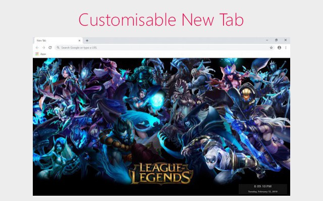 League Of Legends HD New Tab
