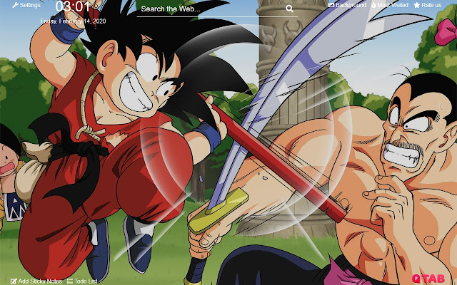 Goku Wallpapers HD for New Tab