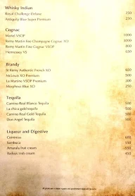 Pintail Lounge - Sheraton Grand menu 5