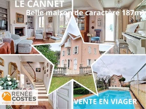 Vente viager 9 pièces 187 m² à Cannes (06400), 458 500 €