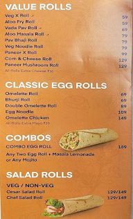 Gobblers Rolls & Bowls menu 2