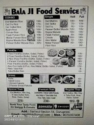 Balaji Food Service menu 5