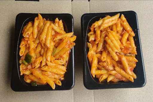 Double Veg Pasta [Serves 2]