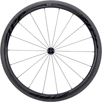 Zipp 303 Firecrest Carbon Clincher Front Wheel Rim Brake 18 Spoke 77 Hub B1 alternate image 0