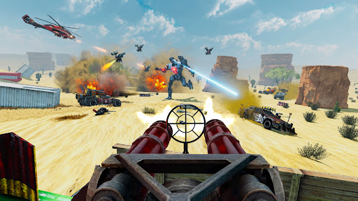 Screenshot Desert Gunner Machine Gun Game