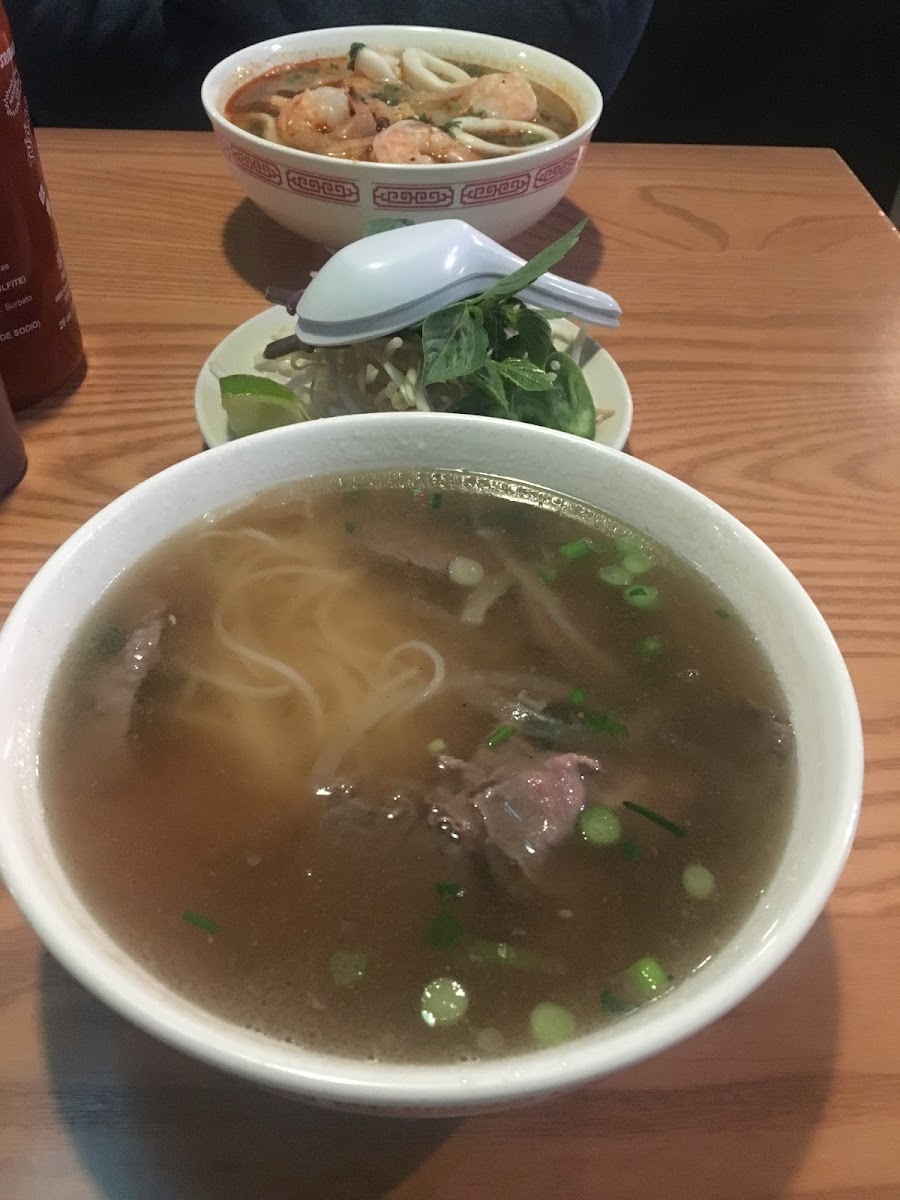 Local grass-fed beef pho