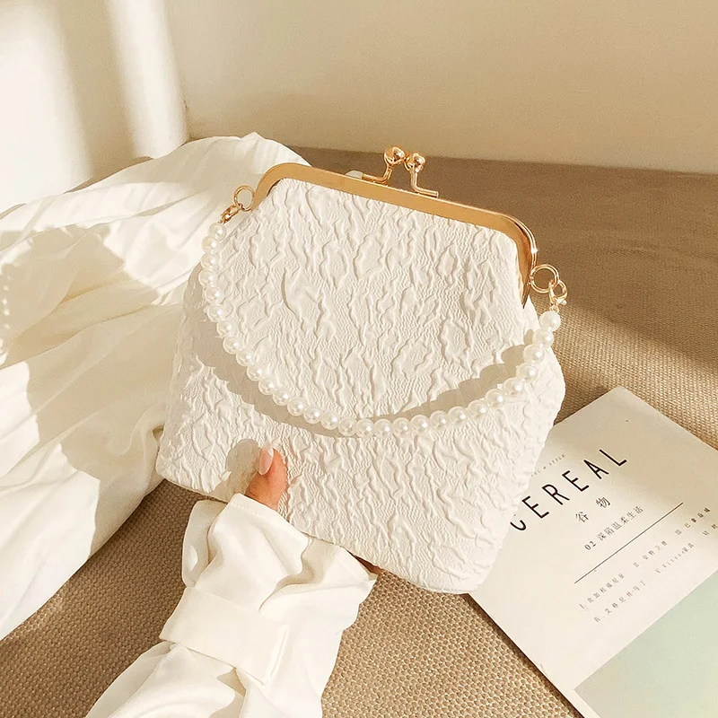 Title 5, Pearl Tote Mini Chain Crossbody Bag Stijlvolle ...