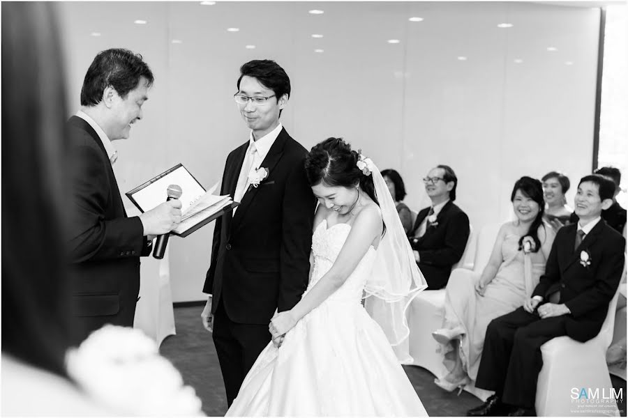 Wedding photographer Sam Lim (samlim). Photo of 3 March 2019