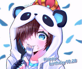 NakamuさんHappybirthday!!!🐼