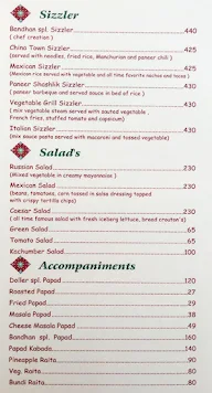 Bandhan Restaurant menu 3