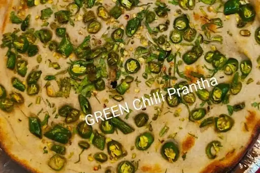 Green Chilli Paratha