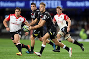 Jeremy Ward of the Cell C Sharks during the Super Rugby match between Cell C Sharks and Emirates Lions at Growthpoint Kings Park on July 15, 2017 in Durban, South Africa.