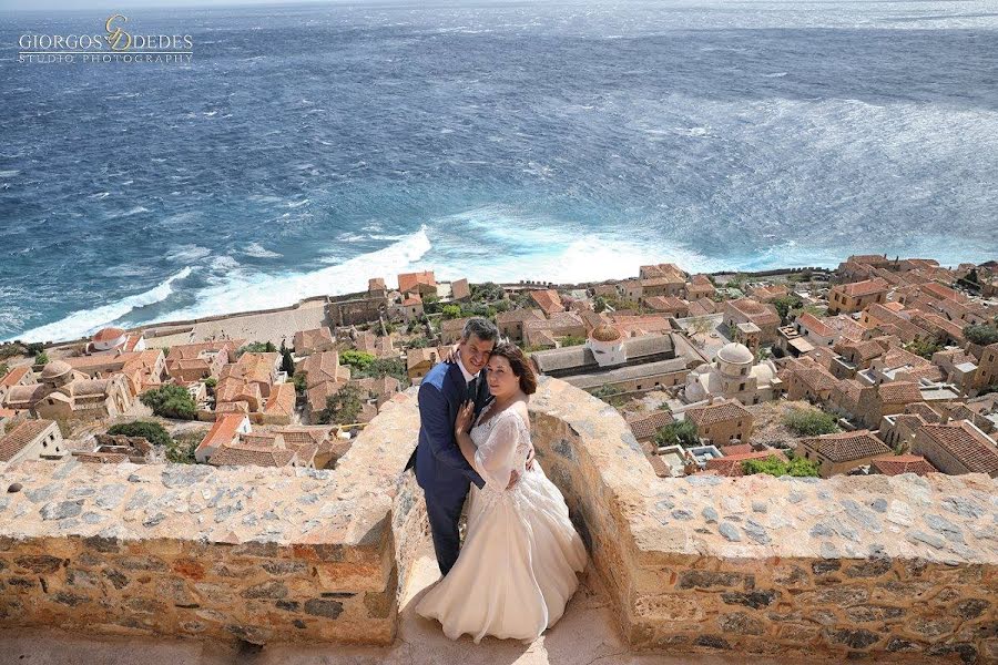 Fotografo di matrimoni Giorgos Dedes (georgios). Foto del 19 giugno 2019