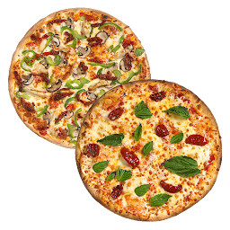 Two 11” Xtra-Thin Gourmet Pizzas with Gluten-Free Crust