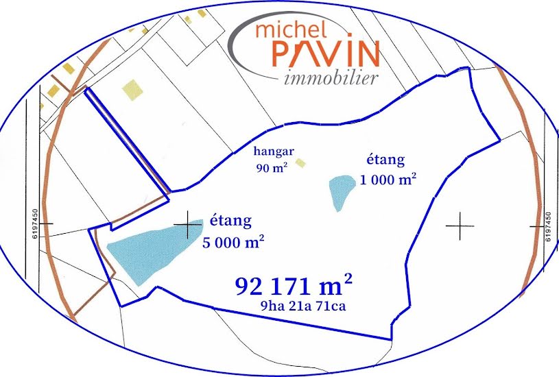  Vente Terrain à bâtir - 85 000m² à Le Chautay (18150) 