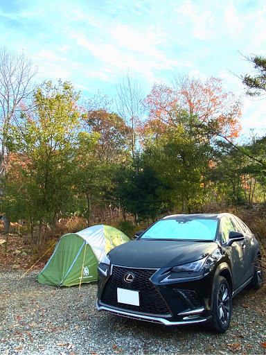 Nx のcamp 冬キャン q 杜のテラス 地べた撮りに関するカスタム メンテナンスの投稿画像 車のカスタム情報はcartune