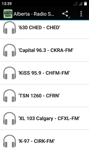 Alberta - Radio Stations