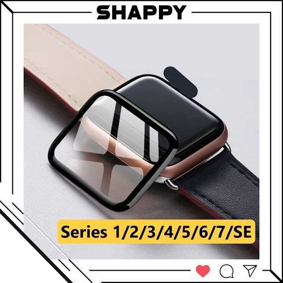 Cường Lực Dẻo Apple Watch | Dán Bảo Vệ Apple Watch Series 1/2/3/4/5/6/7/Se Full Size 38/40/42/44/41/45Mm [Shappy Shop]