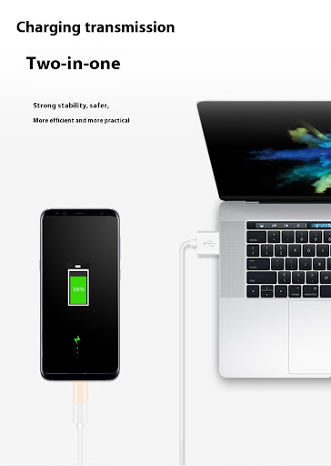 Title 6, Micro USB to Type C Mobile Phone Adapter Chargi...