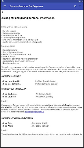 German Grammar Beginners Guide