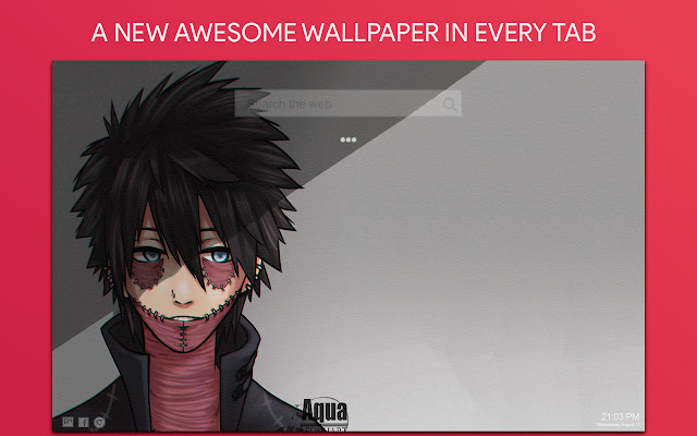 Dabi Wallpaper HD Custom New Tab