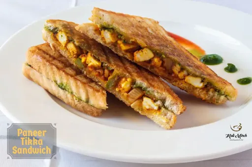 Grill Tandoori Paneer Sandwich