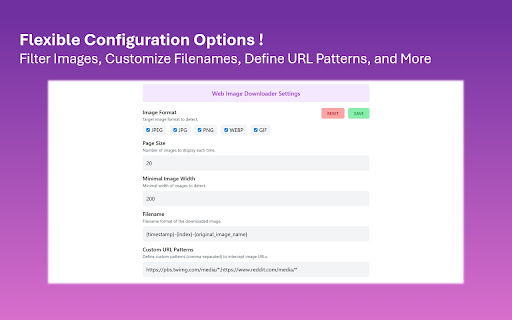 Web Image Downloader screenshot 4