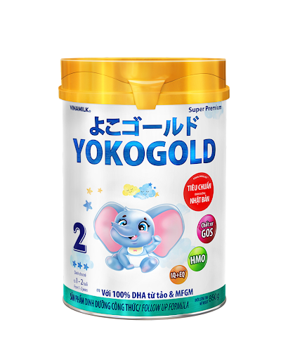 Sữa bột Vinamilk YOKOGOLD 2 - lon 850g (cho trẻ từ 1 - 2 tuổi)