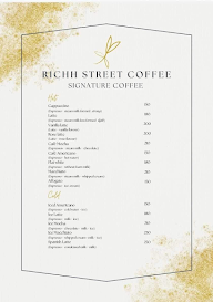 Richh Street Coffee menu 4