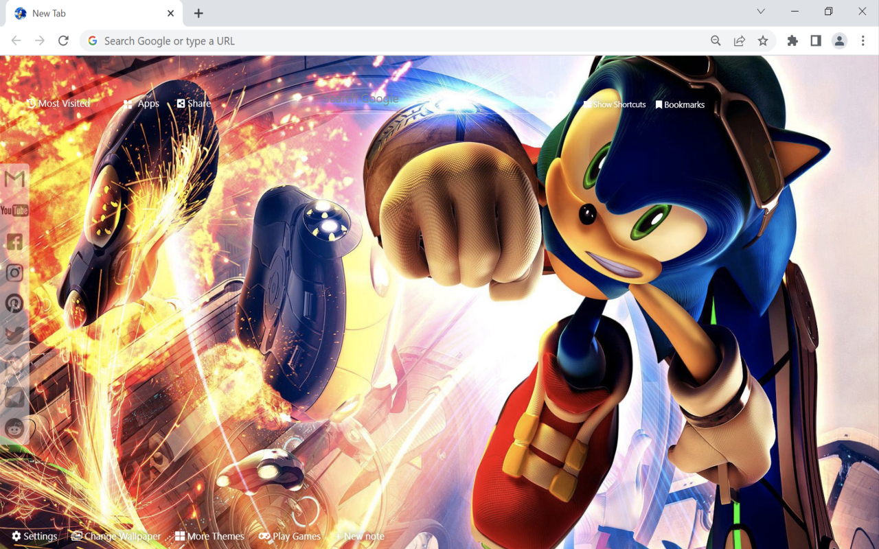 Sonic The Hedgehog Wallpaper Preview image 2