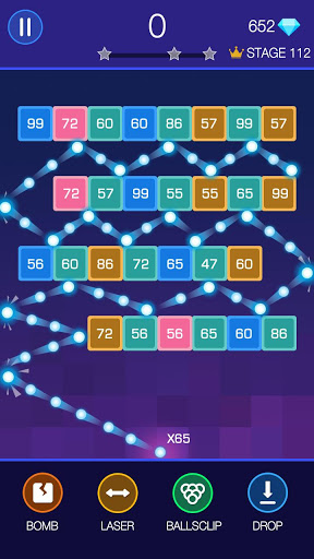 Screenshot Bricks Breaker - Glow Balls