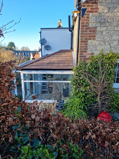 Conservatory roof after 