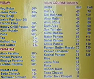 Food Point menu 1